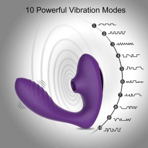 Tracy's Dog Clitoral Sucking Vibrator Vibration Modes