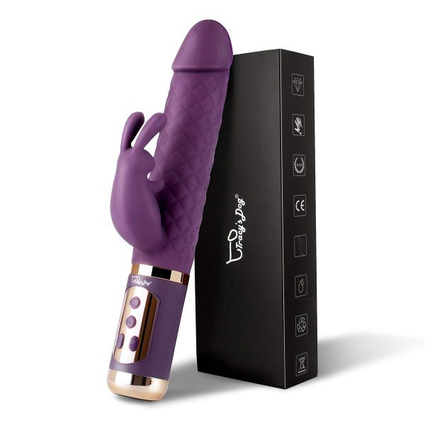 Tracy's Dog G Spot Rabbit Vibrator Retail, Purple Color